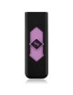 EH USB recargable encendedor de llama--Negro y rosa - Envío Gratuito
