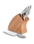 Juego de Cuchillos con Base de Madera CASANDRA