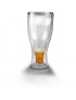 Vaso botella invertida Fred Transparente