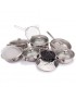 Bateria De Cocina Acero Inoxidable 17 Piezas Bon Appetit Bt-2C Turmix