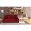 Sofá Cama Futon Liviana 3 Posiciones-Rojo
