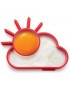 Duola Auke Sun and Cloud Shape Omelette Egg Frying Silicone Mould