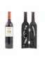 Set de 5 accesorios de descorche Kikkerland Wine Bottle Kit Negro BA53-L
