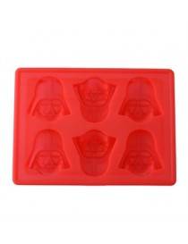 Star Wars Darth Vader Ice Cube DIY Cookies Chocolate Mold (Red) - Envío Gratuito