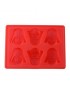 Star Wars Darth Vader Ice Cube bricolaje Cookies Chocolate del molde (rojo)