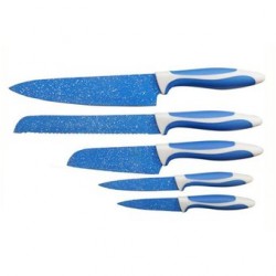 Set de 5 Cuchillos FLAVORSTONE Mod. 3332392 - Azul - Envío Gratuito