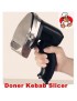 doner kebab máquina de cortar -Generico-EM-001-plata y negro