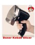 Calidad garantizó la rebanadora del kebab del doner, kebab eléctrico cuchillo-Generico-FX01-306-Plata y negro