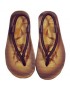 Casual Zapatillas de plástico Zapatillas de plástico Zapatos Calzado Tacones planos - Marrón