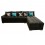 Sala Esquinera Omega 2 Piezas Fabou Muebles, Sofa cama