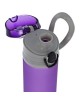 Cargen MC013 450ml portátil del color del caramelo de plástico deporte al aire libre la botella de agua potable Purple - Envío G