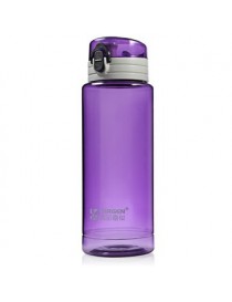 CARGEN CG800 800ml Botella PC portátil de viaje de bebida taza de agua con correa de cuello Purple - Envío Gratuito