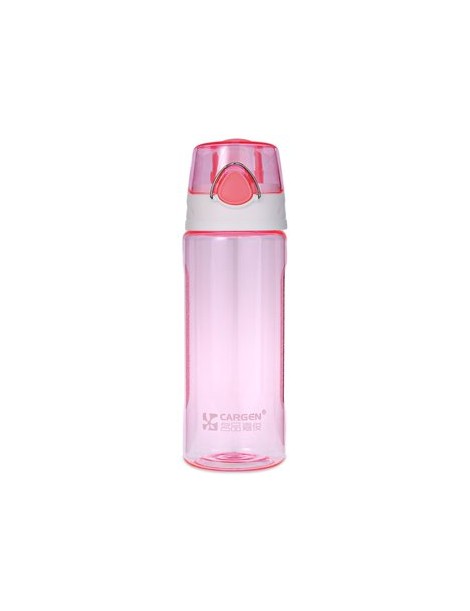 Cargen 827P 580 ml de plástico deporte al aire libre que bebe la botella de agua la taza a prueba de fugas Pink - Envío Gratuito