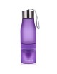 Cargen PM001 Jugo Botella 700ml portátil de plástico esmerilado agua de limón con la mano de cuerda Purple - Envío Gratuito