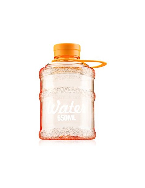 Fanson F - 1006 650ml portátil Mini Barril forma de la botella de agua del deporte al aire Sweet orange - Envío Gratuito