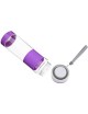 Cargen Q71017 550ml portátil Deporte tetera Botella plástica del viaje taza de té de agua Purple - Envío Gratuito