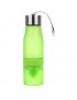 Cargen PM001 Jugo Botella 700ml portátil de plástico esmerilado agua de limón con la mano de cuerda Green