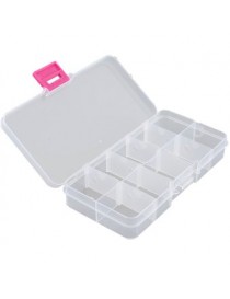 Generico 10 Grid Transparent Plastic Box - Envío Gratuito