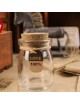 MagiDeal Mini Favor Vidrio Contenedores Jarras De Almacenamiento De Botellas Redondas Con Corcho Regalos - Envío Gratuito