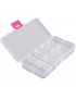 Duola 10 Grid Transparent Plastic Box
