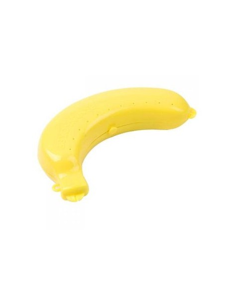 MagiDeal Amarillo Plátano Banana Protector Guardar Caso Caja Para Camping Trabajo Escuela - Envío Gratuito