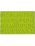 Molde de Silicon para Chocolates de Letras y Números IBILI Modelo 871300-Verde