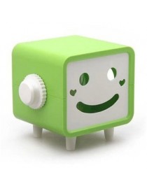 Rotatable Smiley Tissue Box Green - Envío Gratuito