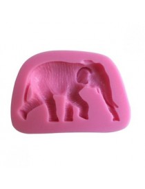 Linda forma de elefante de silicona 3D Pastel Fondant Molde Herramientas Cakedecoration Soap Generico - Envío Gratuito