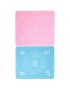 Masa de pastel de silicona Fondant Pastelería de corte laminado Matbaking Pad Herramienta Baker Rosa Generico