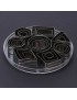 24pcs Acero Inoxidable Pastel Fondant Cookie galletas dulces molde Moldcutters 8 formas de decoración bricolaje