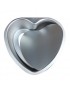 Professional 6En pastel en forma de corazón de pan de molde (plata) Generico