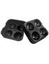 Silicon Whiskey Ice Cube Ball Maker (negro) Generico