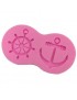 Buque de rueda de anclaje decorar Mar Cuttersilicone Modelado Fondant Molde Generico