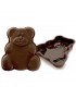 Molde para Pastel de Silicona con Forma de Osito IBILI Modelo 871600-Café