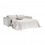 Sofá Cama Dado Flother - Blanco
