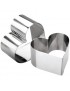 Aro para Emplatar forma de Corazón 8 cm ibili Mod. 718408-plata