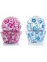 Paquete de 100 Capacillos para Repostería IBILI 50 Rosas y 50 Azules Modelo 735906-Multicolor