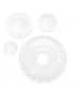 MagiDeal 4pcs Torta Del Cortador Del émbolo De Sugarcraft Del Molde Fondant Ronda Decorar Herramienta De Bricolaje