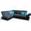 Sala Handy Esquinera Con Sofacama Y Movimiento-Gris