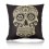 Generic Ropa De Cráneo De La Vendimia Cubierta Cojín De Algodón Caso Sofá Cama Decoración Del Hogar Cojín Elegante
