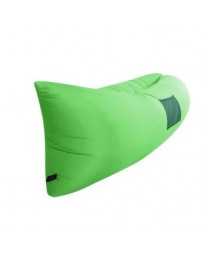 Sofa-Cama Inflable Palmera's Bay Airpoof Portatil Camping Playa Impermeable Tumbona Color Verde - Envío Gratuito