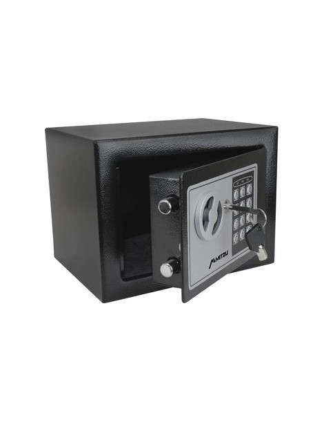 Caja Fuerte Electrónica De Seguridad Mitzu BCF-2217 Codigo Digital Y Llave - Envío Gratuito