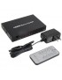 EH Matriz HDMI interruptor 4x2 Soporte HIFI Video Converter Audio y Control Remoto Negro