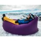 Sofa-Cama Inflable Palmera's Bay Airpoof Portatil Camping Playa Impermeable Tumbona Color Morado - Envío Gratuito
