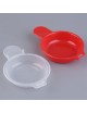 EW 2 Set Inicio Microondas Huevo Recipiente De Plástico Rojo - Envío Gratuito