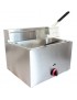 Freidora De Gas Profesional De Acero Inoxidable Capacidad 11 Litros Con Doble Canasta Marca Dilitools