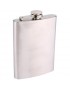 Onloon Petaca Frasco De Alcohol De Pulido Brillante De Acero Inoxidable De Rectangular (8oz)