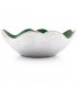 Style My Way Handcrafted Round Shape Green Serving Bowl