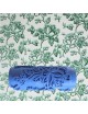 Decoración de la pared Relieves pintura de la flor del patrón Roller - (azul) - Envío Gratuito