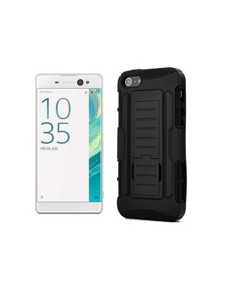 Funda uso Rudo Jyx Accesorios Sony Xperia Xa Ultra Robot - Negro - Envío Gratuito